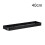 Bathroom corner shelf wall-mounted black aluminum 1