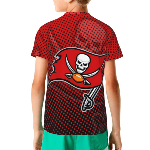 Μπλούζα Buccaneers με κοντό μανίκι και λογότυπο ποδοσφαιρικής ομάδας 1