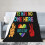 Κουβέρτα Hate Has No Home Here Ultra Soft 60x50 ίντσες 1