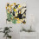 Affiche abstraite de Jackson Pollock 20x20 pouces 5