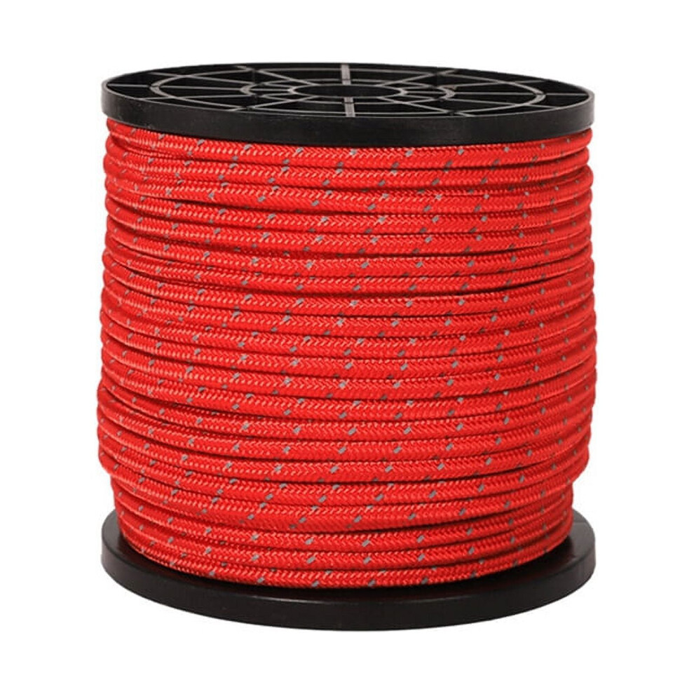 Outdoor Tent Rope Reflective Windproof Fixed Rope Red 9370362033178