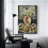 Affiche abstraite de Jackson Pollock (lot de 3, 20 x 30 cm) 3