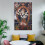 Λευκή εκτύπωση Mahagala Thangka Art 16x24 ίντσες 6
