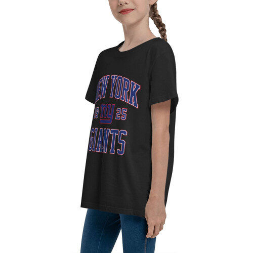 Παιδική κοντομάνικη μπλούζα NY Giants με λογότυπο ποδοσφαίρου (1 τεμάχιο) 2