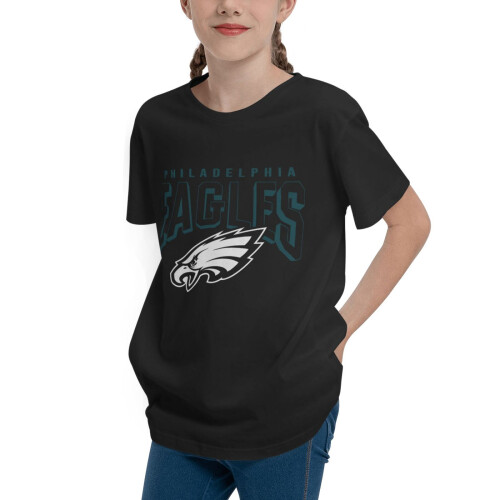 Παιδική Μπλούζα με Κοντομάνικο Eagles με Λογότυπο Ποδοσφαίρου (1 Τεμάχιο) 1