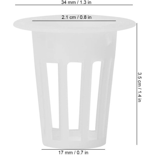 Greenhouse mesh pot for hydroponics 100 pcs 1
