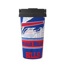 Isolierter Kaffeebecher mit Bills-Football-Motiv, 31 oz, Edelstahl