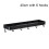 Wall-Mounted Aluminum Towel Rack with Shelf Black 1