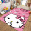 Χαλί κινουμένων σχεδίων Hello Kitty kawaii σαλόνι μεγάλης επιφάνειας χαλί 5