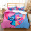 Stitch sängkläder påslakanset queen size 3 delar 1