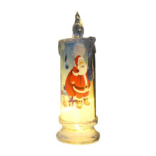 Bougies LED artificielles de Noël sans flamme 15 cm