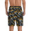 Calça de pijama curta masculina com logo de onça, um par 3