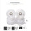 Land Surfboard Luminous Wheels 6-Light PU 4pcs 7