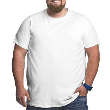 Herre-T-shirt med stort og højt fodboldholdslogo