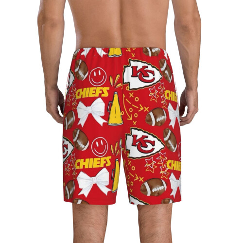 Herenpyjamabroek met Chiefs-logo, 1 paar 2