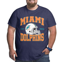 Dolphins Herren-Sport-T-Shirt mit Football-Logo