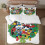 Set copripiumino natalizio Avengers 3D geometrico 1 trapunta + 2 1