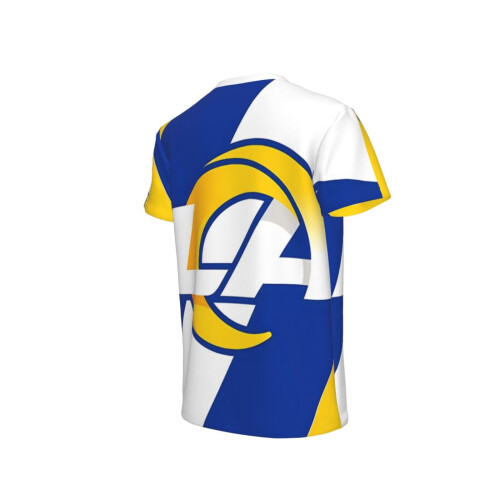 Dětské tričko s krátkým rukávem LA Rams s logem 2