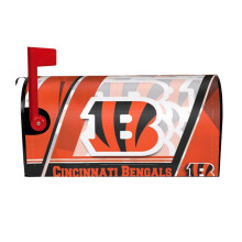 Magnetic Waterproof Mailbox Cover for Bengals Football Team