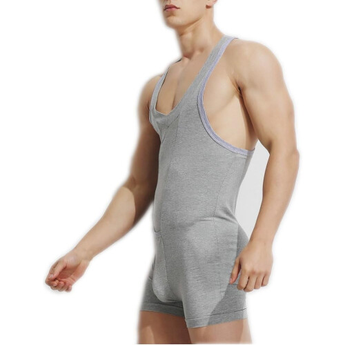 Wrestling-Einteiler aus Baumwolle für Herren