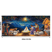 Weihnachtsbanner für Garagentore: Freude der Welt