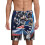Korte pyjamabroek voor heren met Patriots-logo 1