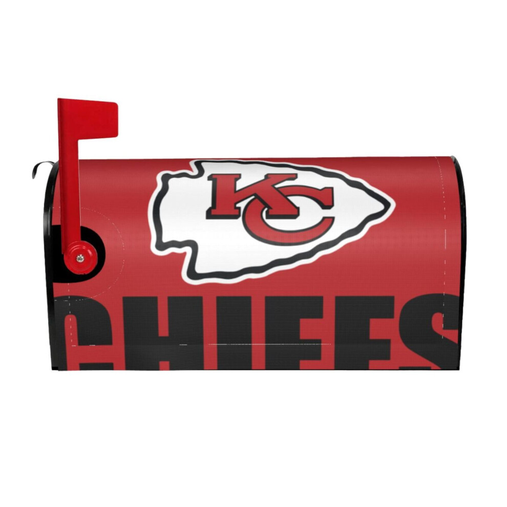 Chiefs Mailbox Cover Waterproof Sunscreen 25.5X21 In 354484026255