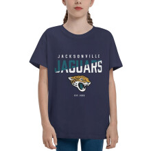 Jaguars barn kortärmad tröja fotbollslogotyp