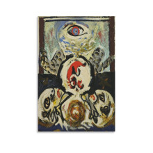 Poster con stampa astratta di Jackson Pollock, 3 pezzi, 20x30 cm