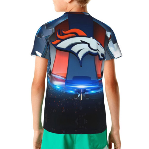 Broncos kortärmad ungdomströja för sportlag 1