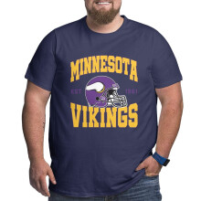 Vikings heren sportshirt met voetballogo