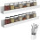 Magnetic Spice Rack for Fridge Acrylic 2 Pack 1