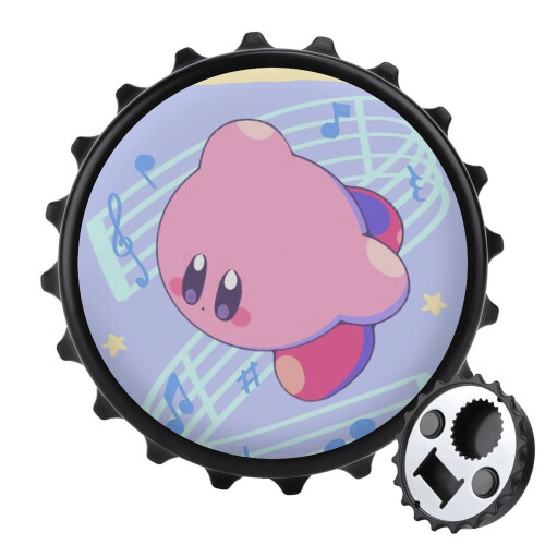 Ανοιχτήρι μπουκαλιών Kirby με μαγνητικό αυτοκόλλητο ψυγείου