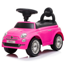 Ráülős babakocsi Fiat 500 rózsaszín