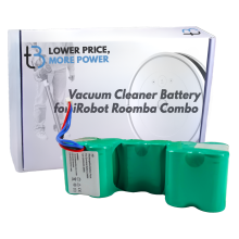 Batteri til iRobot Roomba Combo ZJ1517-HFR 3000mAh 12V støvsuger
