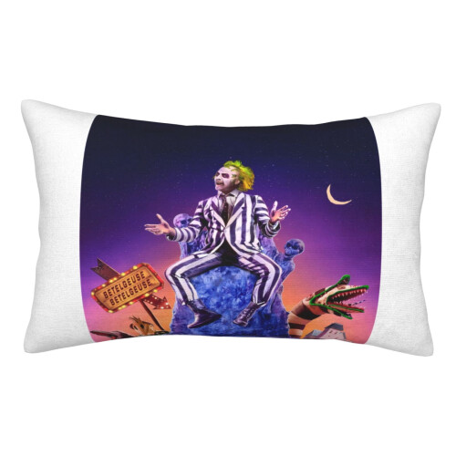 Federe Beetlejuice super morbide e soffici con cerniera 20x30