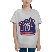 NYG Giants T-shirt met korte mouwen voor jongeren met sportlogo