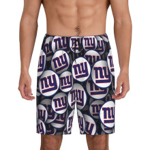 NYG Giants heren korte pyjamabroek met voetbalteamlogo