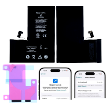 Batteri til Apple iPhone 14 Pro 3200mAh uden kommunikation Crack BMS plus lim