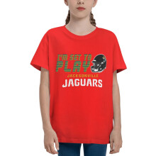 JJ Jaguars T-shirt met korte mouwen voor kinderen met sportlogo