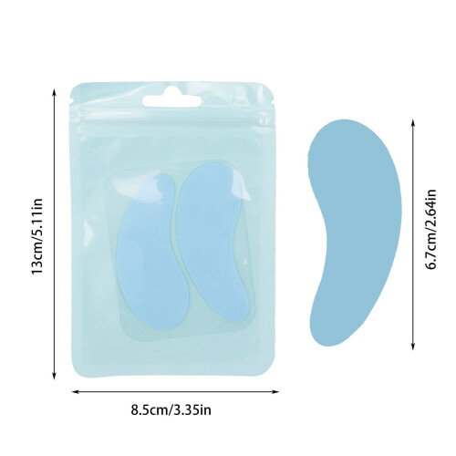 Silicone Eyelash Lifting Patch Wavy Curly Edge 1 Pair 1