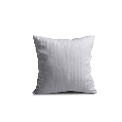 Damask pudebetræk, 1 cm striber (40x40-1)