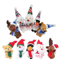 Fabric Story Puppets Christmas Finger Puppets for Decoration 10Pcs
