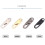 Metal Zipper Tabs Replacement Kit for Jackets and Suitcases 2