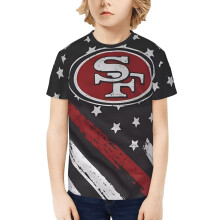 49ers kortärmad ungdomströja för sportfans