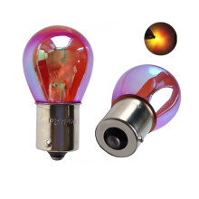 Pærer RAINBOW DIAMEND 21W PY21W orange til blinklys BAU15S 2 stk