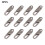 Metal Zipper Tabs Replacement Kit for Jackets and Suitcases 1