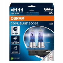 H11 OSRAM COOL BLUE BOOST XENON LOOK 5500K PÆRER