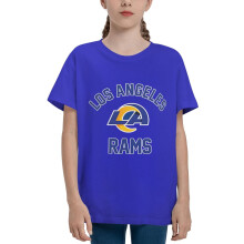Rams ungdoms kortärmad rundhalsad t-shirt för sportfans