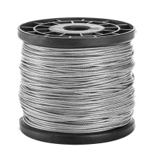 Wire Rope Cable 1/16 inch x 500 feet braided